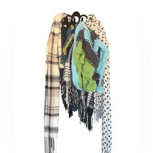 6 Colorful Scarf Collection